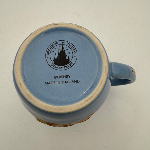 Disney Animal Kingdom 2010 Tree of Life Mug Blue Wildlife Ceramic Souvenir - Picture 6 of 7